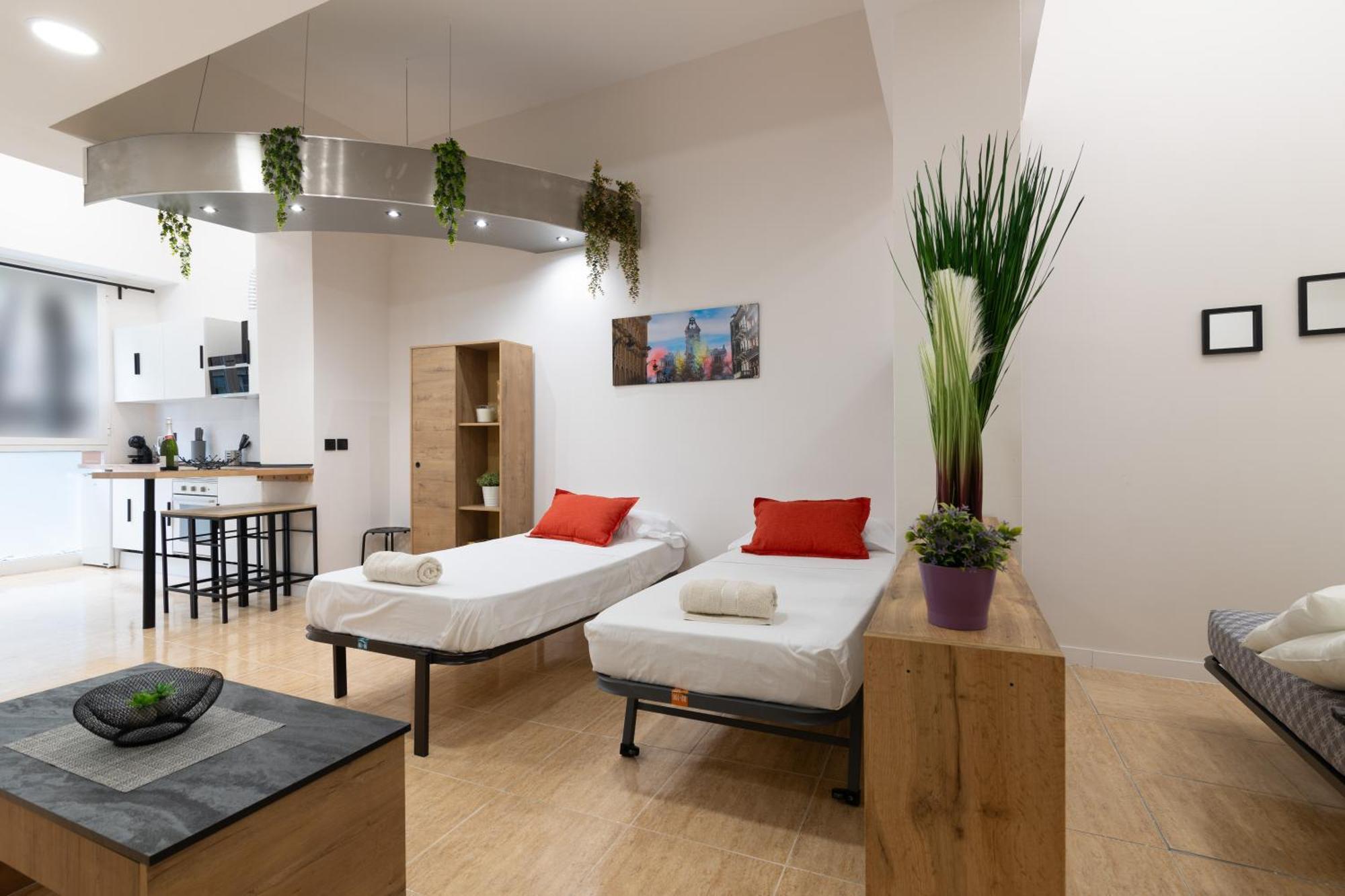 Spacious Oceanografic Flats Valencia Bagian luar foto